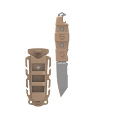 Нож Gear Aid 62045 Kotu Tanto Knife Point coyote