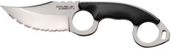 Нож Cold Steel Double Agent II Serrated (блистер), сталь - AUS-8A, рукоятка - Griv-Ex, длина клинка - 76 мм, длина общая - 200 мм