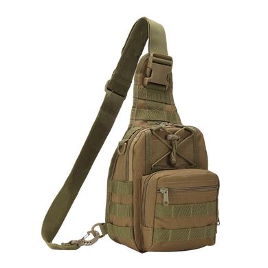 Сумка тактическая через плечо Smartex 3P Tactical 10 ST-060 khaki