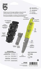 GA 62065 Akua Rescue&Dive Knife Blunt Tip green ніж (Gear Aid)
