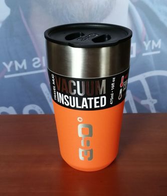 Кружка с крышкой 360° degrees Vacuum Insulated Stainless Travel Mug, Black, Regular (STS 360BOTTVLREGBK) Regular