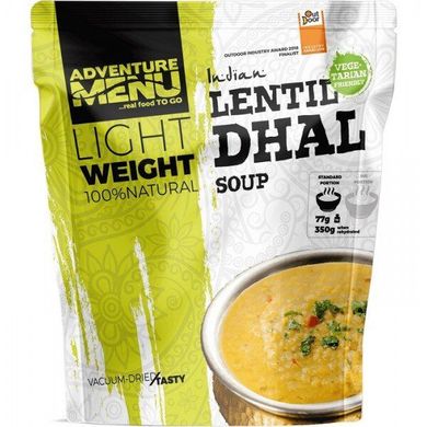 Гострий суп із сочевицею Adventure Menu Lentil Dhal (soup) 77 г (AM 211)