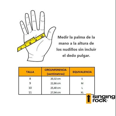 Перчатки Singing Rock Gloves Falconer Full 10 (SR C0012YB10)