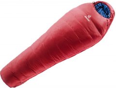 Спальный мешок Deuter Orbit -5° L левая молния, cranberry-steel (3701718 5316 1)