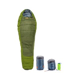 Спальный мешок Pinguin Comfort PFM (-1/-7°C), 185 см - Left Zip, Khaki