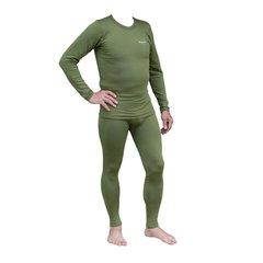 Термобілизна чоловіча Tramp Warm Soft комплект (футболка+штани) TRUM-019 L-XL оливковий