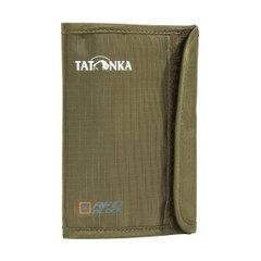 Кошелек Tatonka Passport Safe RFID B, Olive (TAT 2996.331)