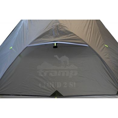 Палатка Tramp Cloud 2 Si TRT-092-GREEN темно зеленая