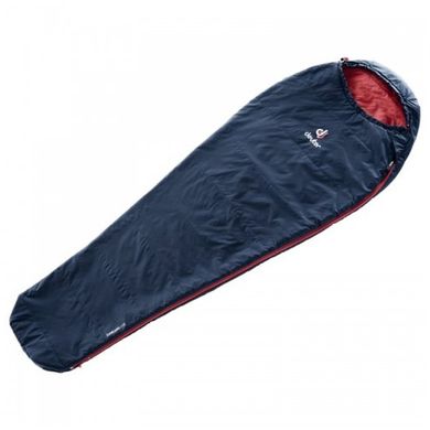 Спальник Deuter Dreamlite L 3524 navy-cranberry левый (3703119 3524 1 )