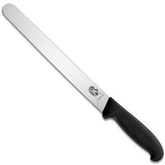Нож бытовой, кухонный Victorinox Fibrox Slicing (лезвие: 250мм), черный 5.4203.25