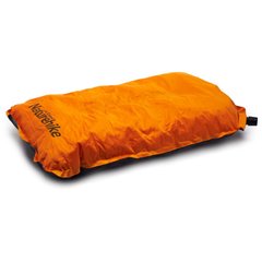 Подушка самонадувна Naturehike Sponge automatic NH17A001-L, оранжевий