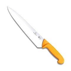 Нож бытовой, кухонный Victorinox Swibo Carving (лезвие: 260мм), желтый 5.8451.26