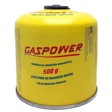 Баллон газовый Gaz Power с резьбовым соединением (500г)