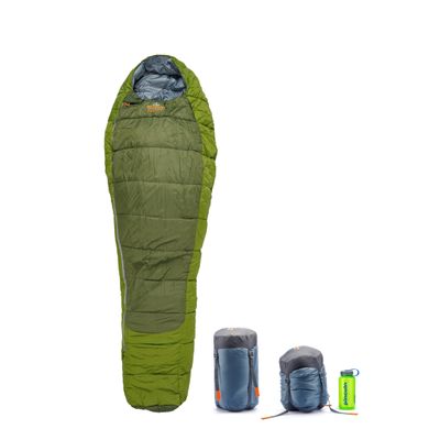 Спальный мешок Pinguin Comfort PFM (-1/-7°C), 185 см - Right Zip, Khaki