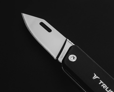 Раскладной туристический нож True Utility Modern Keychain Knife, Black (TR TU7059)