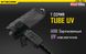 Ліхтар наключний ультрафіолетовий Nitecore TUBE UV (500mW UV-LED, 365nm, 1 режим, USB), чорний