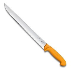 Нож бытовой, кухонный Victorinox Swibo Cutlet&Steak (лезвие: 310мм), желтый 5.8433.31
