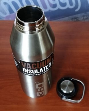 Термофляга 360° degrees Vacuum Insulated Stainless Narrow Mouth Bottle Denim 750 мл. (STS 360BOTNRW750DM)