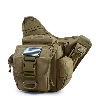 Сумка на плечо Smartex 3P Tactical 10 ST-011 khaki