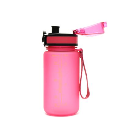 Пляшка для води UZSPACE 3037 Frosted 650 мл рожевий