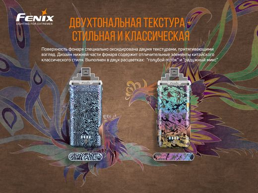 Ліхтар ручний Fenix APEX 20 Mix Iridescent