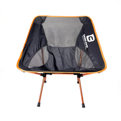 Кемпінгове крісло BaseCamp Compact Black/Orange, до 110 кг (BCP 10306)