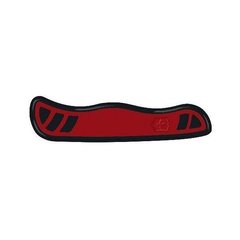 Накладка на ручку ножа Victorinox (111мм), передняя, красная/черная C8330.C2