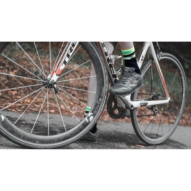 Носки водонепроникні Dexshell Pro visibility Cycling, р-р S (36-38), з зеленою смугою