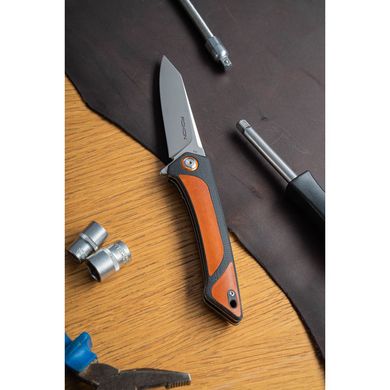 Нож складной Roxon K2 лезвие D2, коричневый
