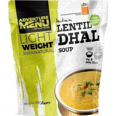 Гострий суп із сочевицею Adventure Menu Lentil Dhal (soup) 77g