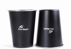 Стакан Fire-Maple Antarcti cup Black 2 шт.(нержавіюча сталь)