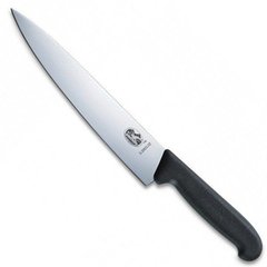 Нож бытовой, кухонный Victorinox Fibrox (лезвие: 250мм), черный 5.2003.25