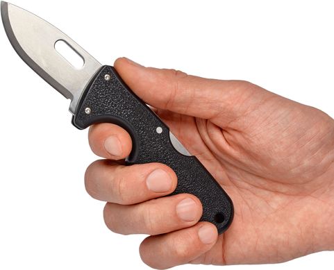 Нож Cold Steel Click-N-Cut, сталь - 420J2, рукоятка - ABS-пластик, длина клинка - 64 мм, длина общая - 165 мм