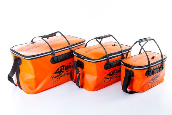 Сумка рибальска Fishing bag EVA. Orange-M