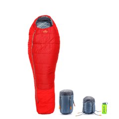 Спальний мішок Pinguin Comfort PFM (-1/-7 ° C), 185 см - Right Zip, Red