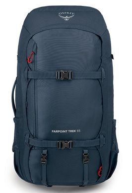 Рюкзак Osprey Farpoint Trek 55 muted space blue - O/S - синій