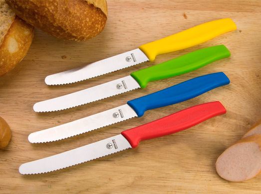 Нож кухонный Boker Sandwich Knife. Цвет - желтый