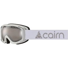 Маска горнолыжная Cairn Booster SPX3 Jr, mat white-silver (0580099-8101)
