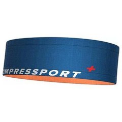 Пояс Compressport Free Belt, Pacific Blu/Papaya, XL/XXL (CU00012B 542 3XL)