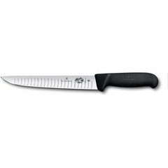 Нож бытовой, кухонный Victorinox Fibrox Sticking (лезвие: 200мм), черный 5.5523.20