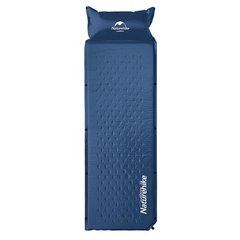 Самонадувний кемпінговий коврик Mat with Pillow 25 мм NH15Q002-D dark blue 6927595705117