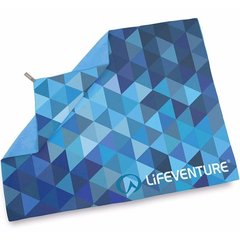 Полотенце из микрофибры Lifeventure Soft Fibre Triangle, Giant - 150x90см, blue (63071-Giant)
