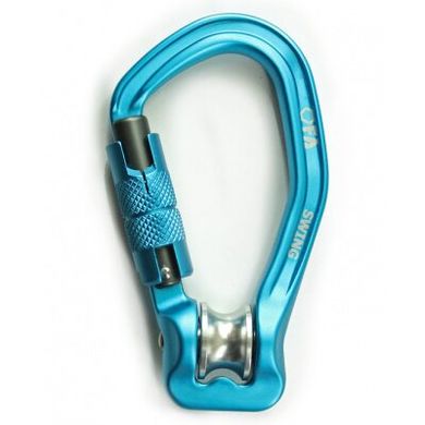 Карабін First Ascent Swing (light blue)