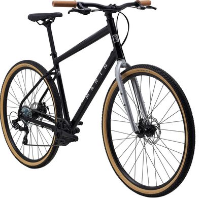 Велосипед 28" Marin KENTFIELD 1, рама S , 2023, Gloss Black/Chrome