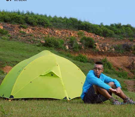 Палатка Qingkong 3 (3-місний) 210T polyester 3 season 3210T3S-GR green 6970919900590