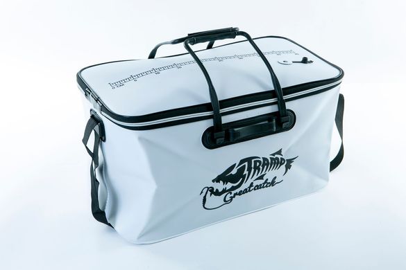 Сумка рибальска Fishing bag EVA. White-S