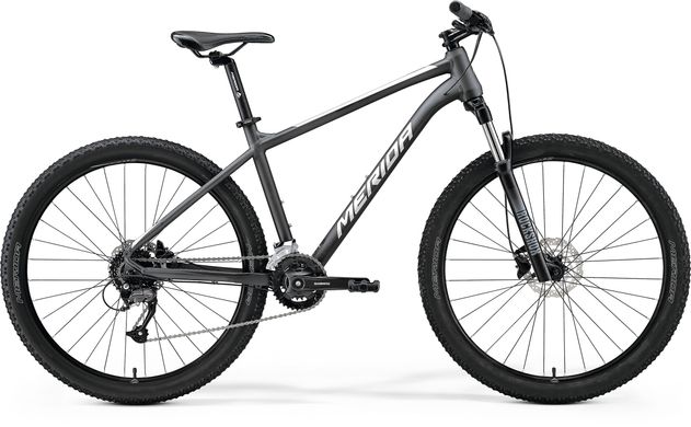 Велосипед Merida 2021 BIG.NINE 60-2X M (17) MATT ANTHRACITE(SILVER)