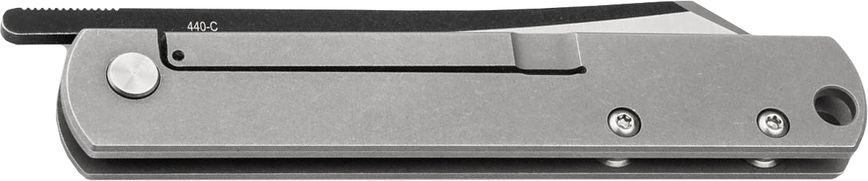 Нож Boker Plus Zenshin, сталь - 440C, рукоять - нержавеющая сталь, длина клинка - 170 мм, длина общая - 75 мм