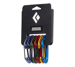 Набор карабинов Black Diamond MiniWire Rackpack, No color, One Size (BD 381129.0000)