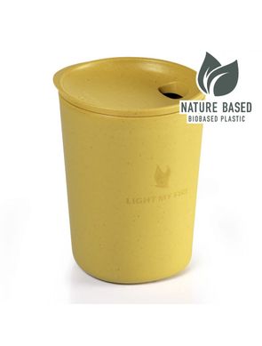 Кружка з кришкою Light My Fire MyCup´n Lid, Musty Yellow (LMF 2459610200)